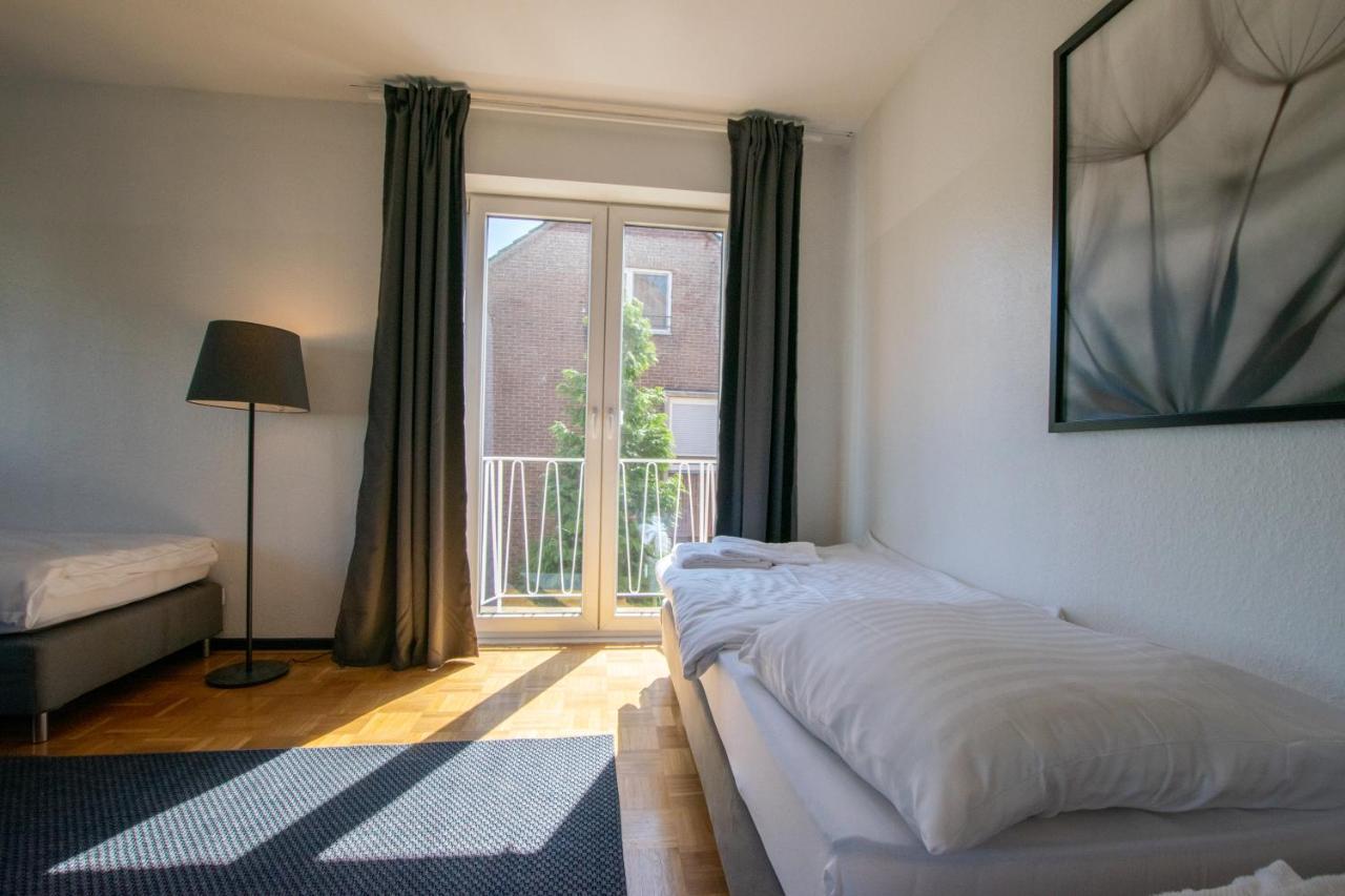 Raj Living - 1 , 3 And 4 Room Apartments - 20 Min Messe Dus & Airport Dus Meerbusch Buitenkant foto