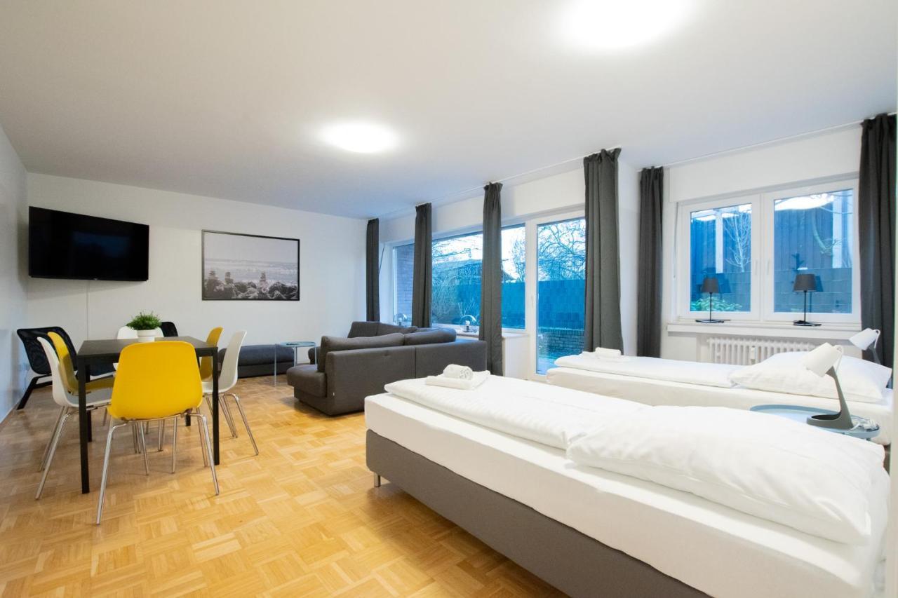 Raj Living - 1 , 3 And 4 Room Apartments - 20 Min Messe Dus & Airport Dus Meerbusch Buitenkant foto