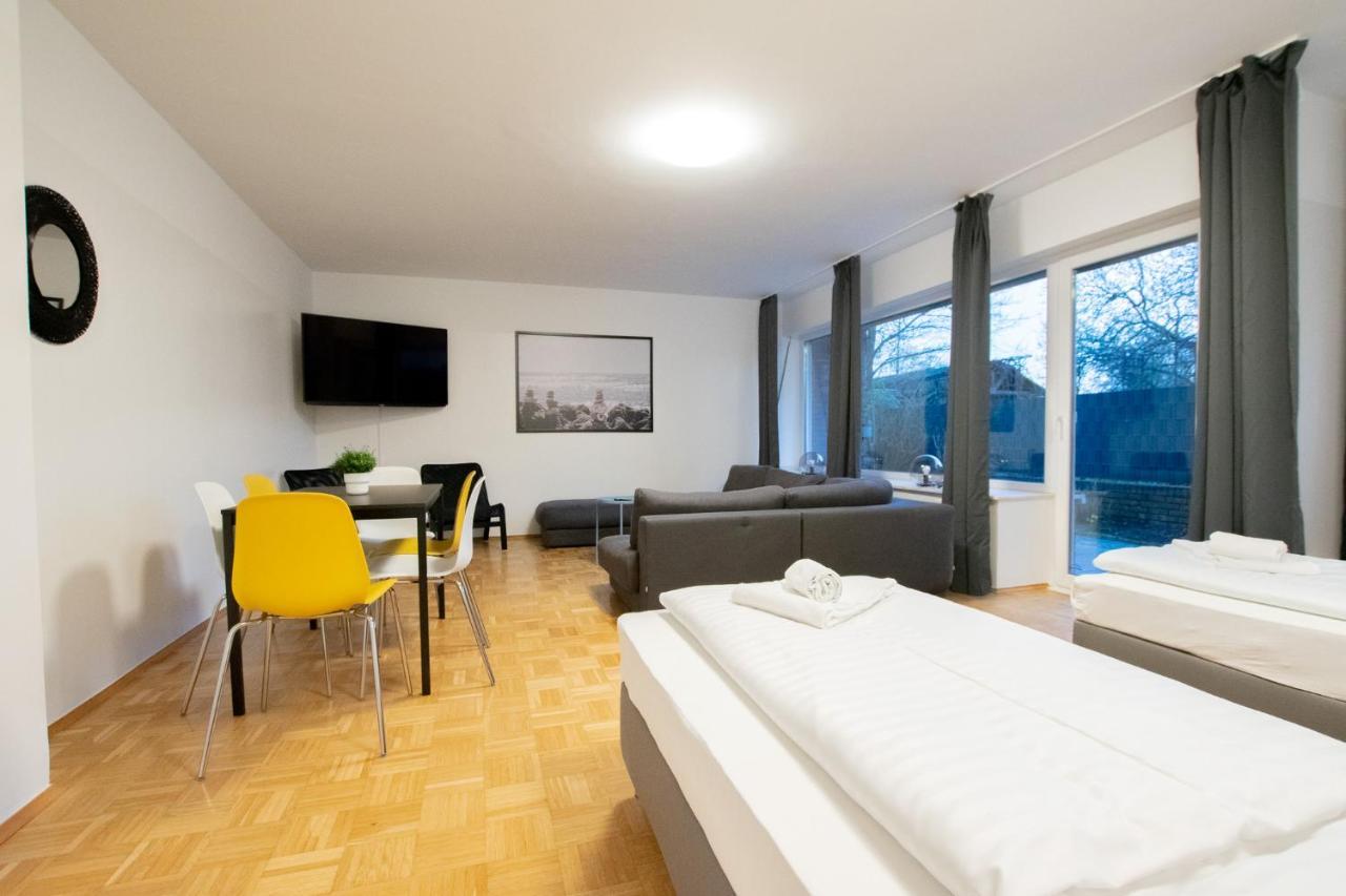 Raj Living - 1 , 3 And 4 Room Apartments - 20 Min Messe Dus & Airport Dus Meerbusch Buitenkant foto