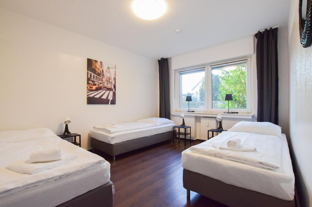 Raj Living - 1 , 3 And 4 Room Apartments - 20 Min Messe Dus & Airport Dus Meerbusch Buitenkant foto